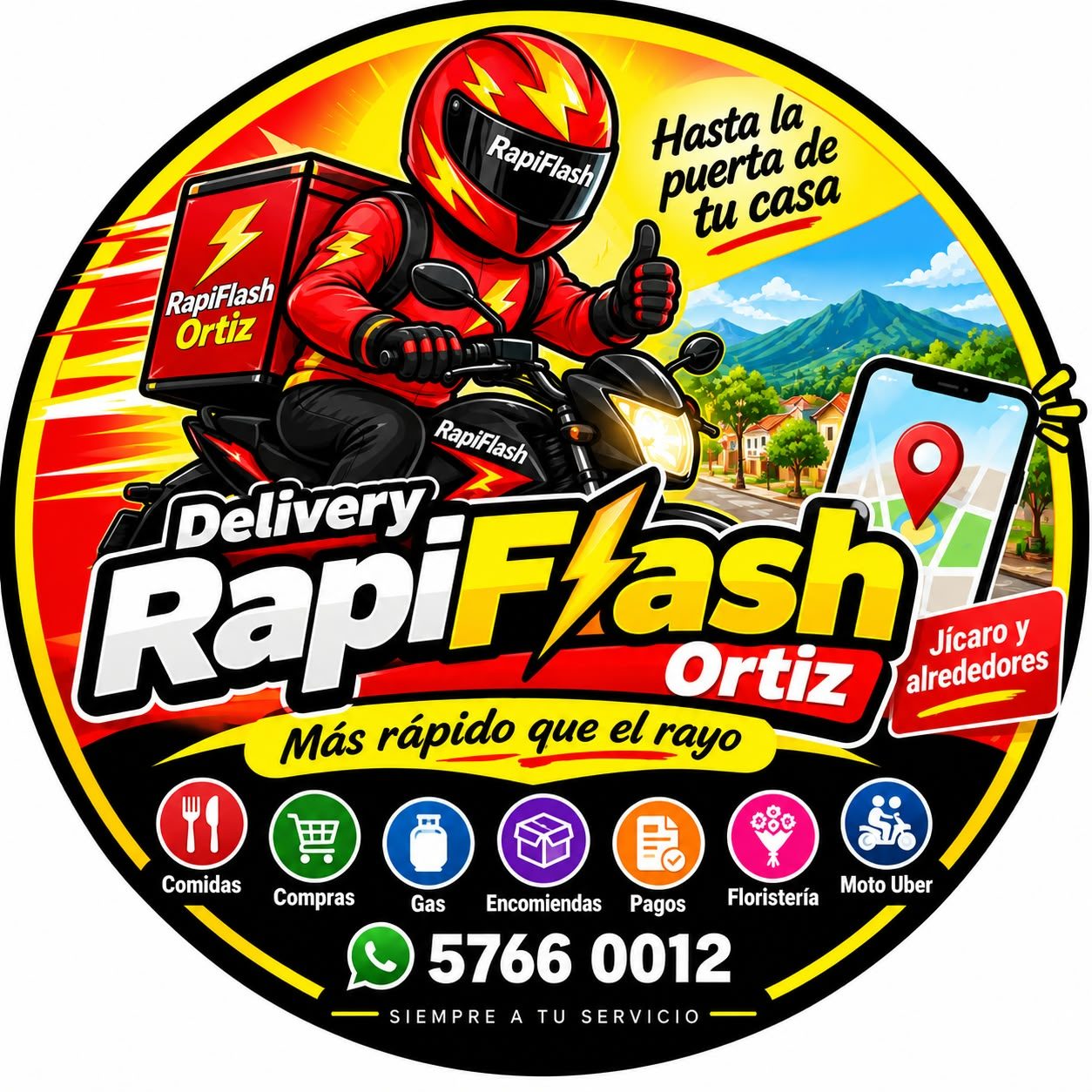 Delivery RapiFlash Ortiz